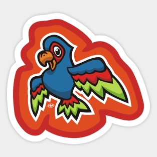 Little Parrot Sticker